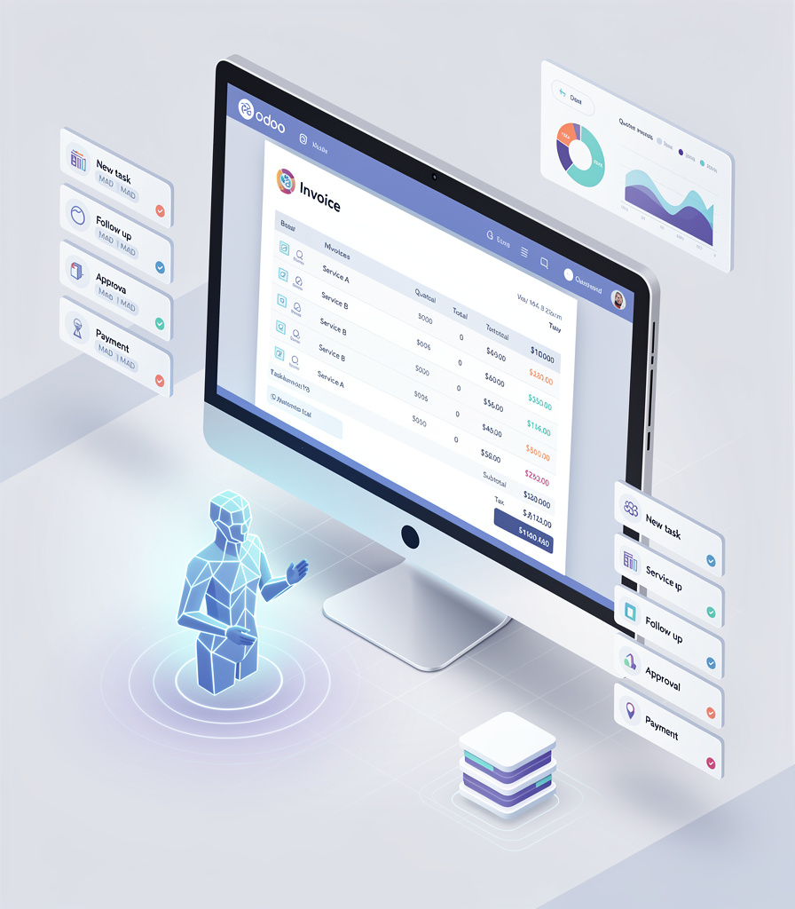 Il <strong>prépare vos devis</strong> et organise vos tâches